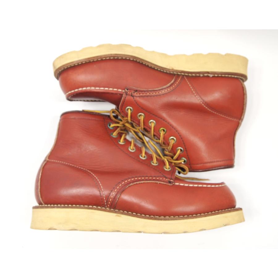 2488　激レア　ビンテージ　四角犬タグ　レッドウィング　08875　6-inch Classic Moc 51/2E　オリジナルの箱　冊子付属 | RED WING SHOES | 07