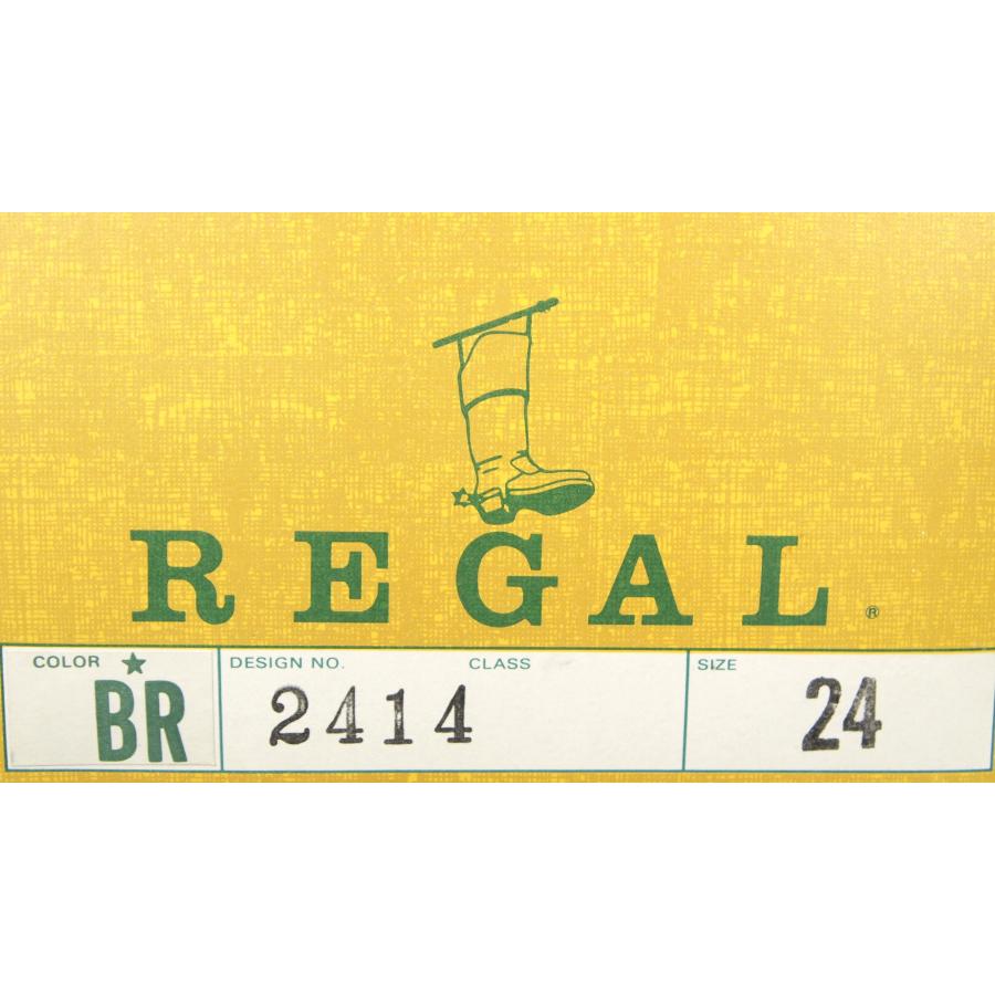 2489　激レアビンテージ　ほぼ未使用　リーガル　REGAL　コインローファー　モカシン　サイズ24　オリジナルの箱付属　24CM　モデル2414 | REGAL | 09