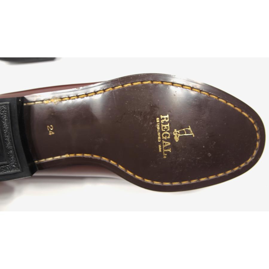 2489　激レアビンテージ　ほぼ未使用　リーガル　REGAL　コインローファー　モカシン　サイズ24　オリジナルの箱付属　24CM　モデル2414 | REGAL | 08