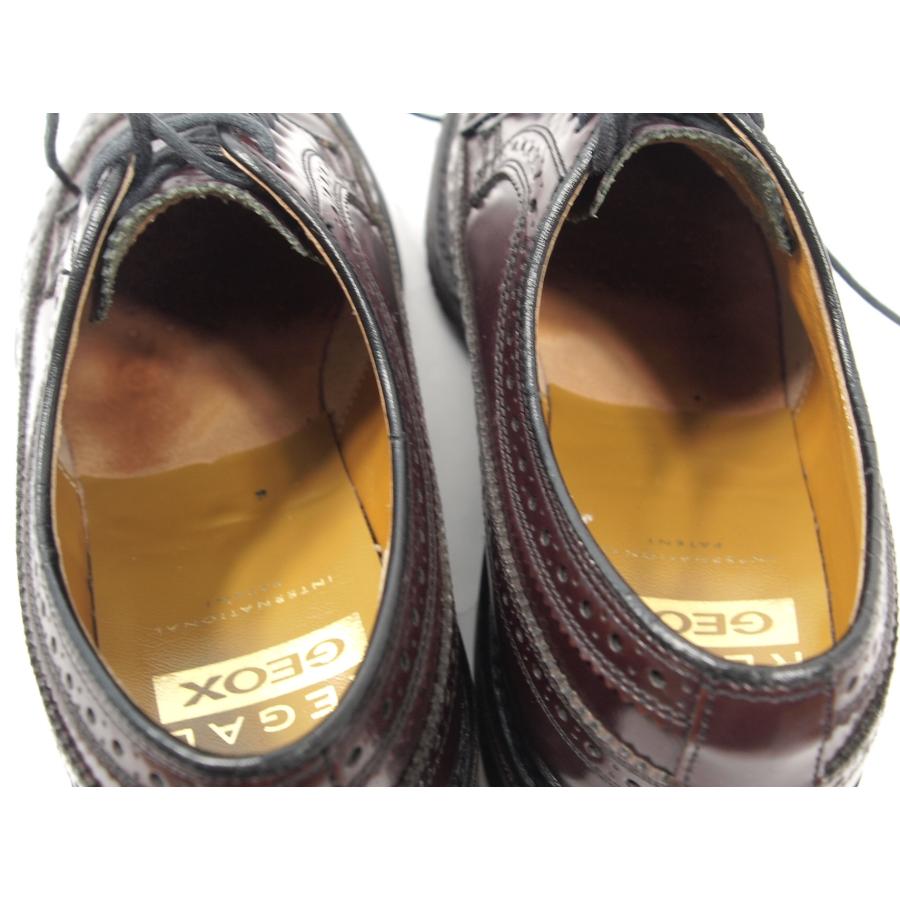 REGAL（リーガル） 2497 美品 GEOX ウイング ダービー ブラウン バー 