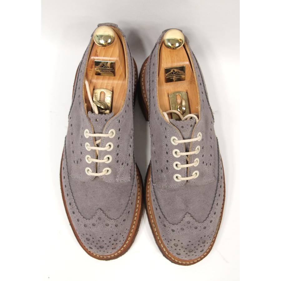 2531　使用感少　美品　トリッカーズ　スエード　カントリーシューズ　クレープソール　サイズ７　フィッテング５ | Tricker's | 02