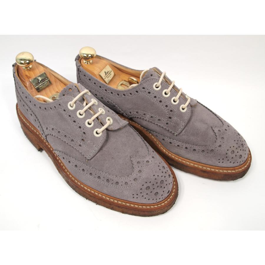 2531　使用感少　美品　トリッカーズ　スエード　カントリーシューズ　クレープソール　サイズ７　フィッテング５ | Tricker's | 03