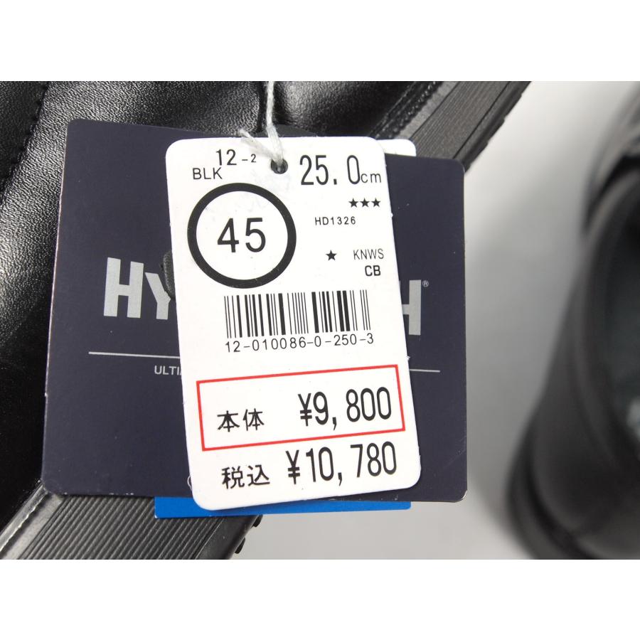 2536　新品未使用 防水 仕様 HYDRO-TECH　ハイドロテック　HD1326 BLK 　防水本革ビジネスローファー　25EEE | HYDRO-TECH | 11