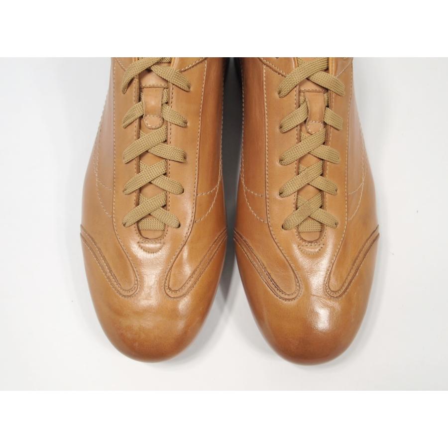 2546　新古品　サントーニ　スニーカー　サイズ61/2　ライトブラウン | SANTONI | 01