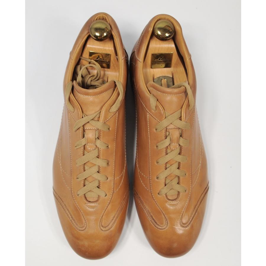 2546　新古品　サントーニ　スニーカー　サイズ61/2　ライトブラウン | SANTONI | 02