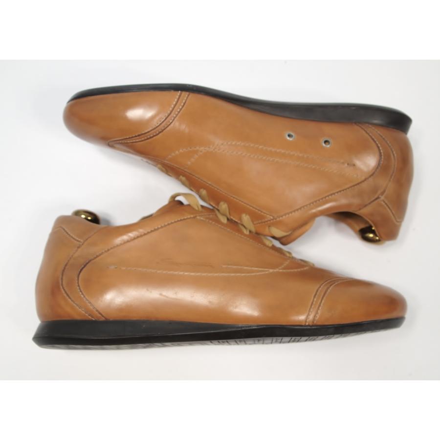 2546　新古品　サントーニ　スニーカー　サイズ61/2　ライトブラウン | SANTONI | 06