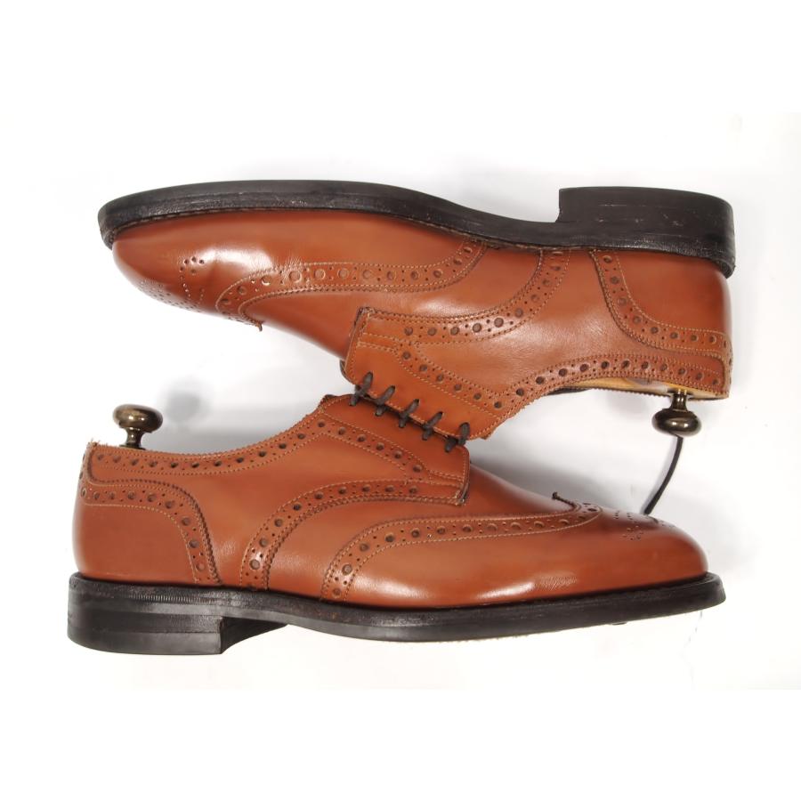 2556　超美品　トリッカーズ　ウイングチップ　ダービー　サイズ７1/2　フィッテング５　ブラウン | Tricker's | 07