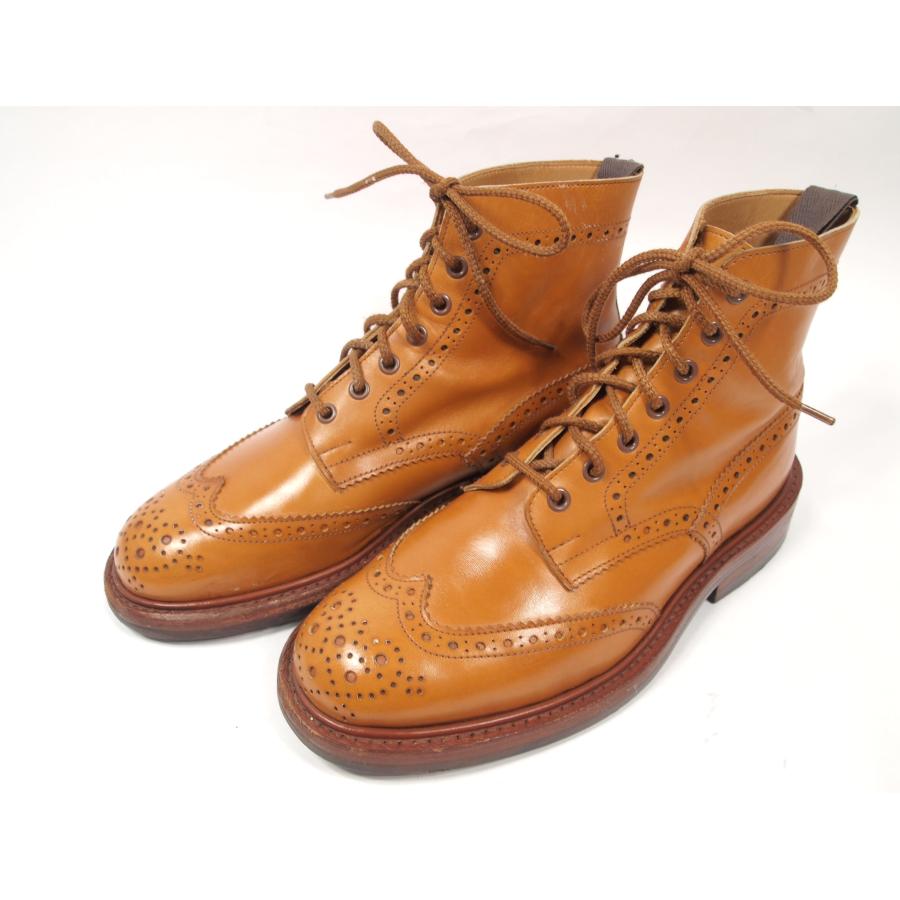 2560　超美品　トリッカーズ　カントリーブーツ　編み上げ　サイズ７ｈ　フィッテング５　モデル番号2508　モールトン　MALTON | Tricker's