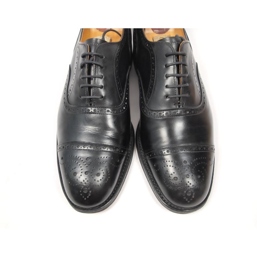 2561　貴重　ビンテージ　80年代　オールド　トリッカーズ　セミブローグ　オックスフォード　71/2　フィッテング５　ブラック | Tricker's | 02
