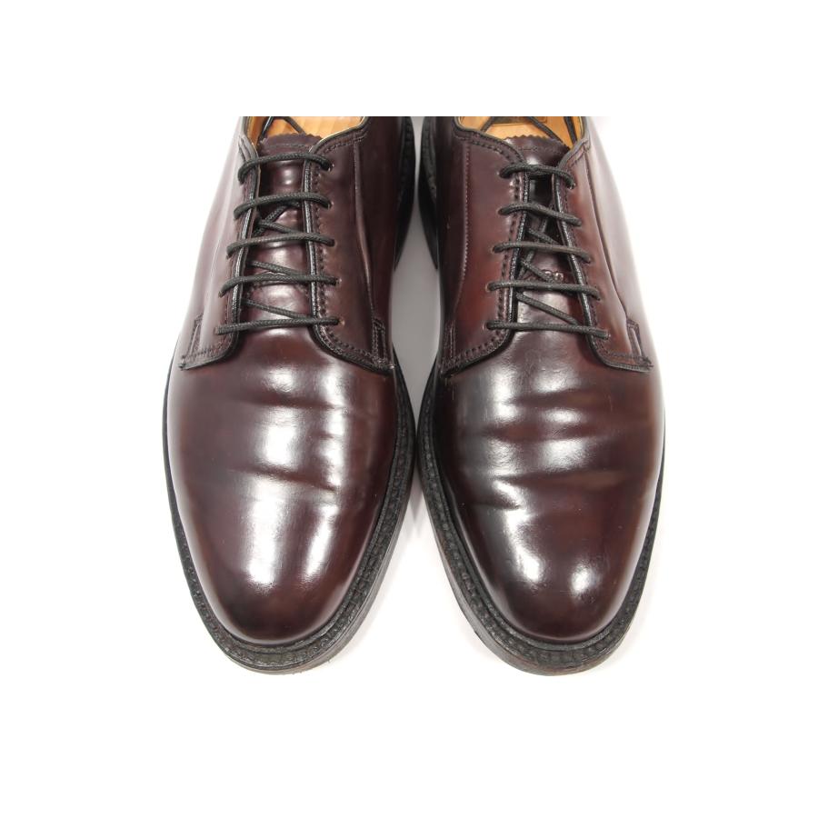 2562　ビンテージ　貴重　フローシャイム　コードバン　FLORSHEIM　バーガンディー　サイズ７E　プレーントゥ　　ダービー　 | Florsheim | 01