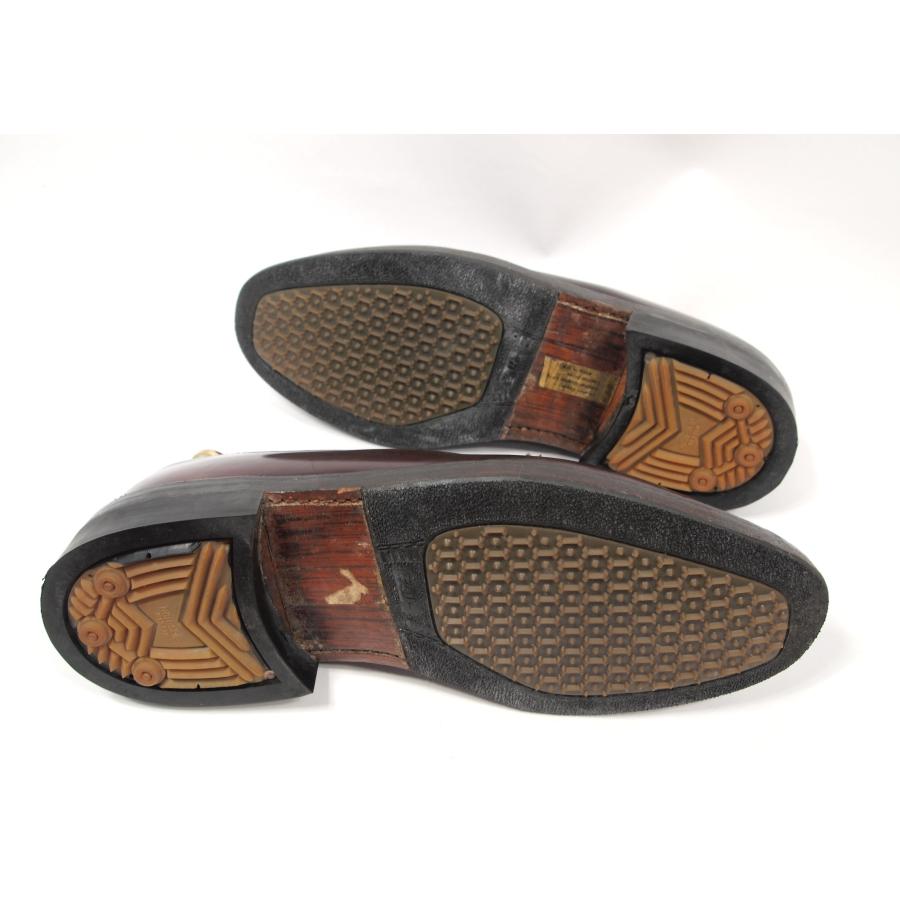 2562　ビンテージ　貴重　フローシャイム　コードバン　FLORSHEIM　バーガンディー　サイズ７E　プレーントゥ　　ダービー　 | Florsheim | 09