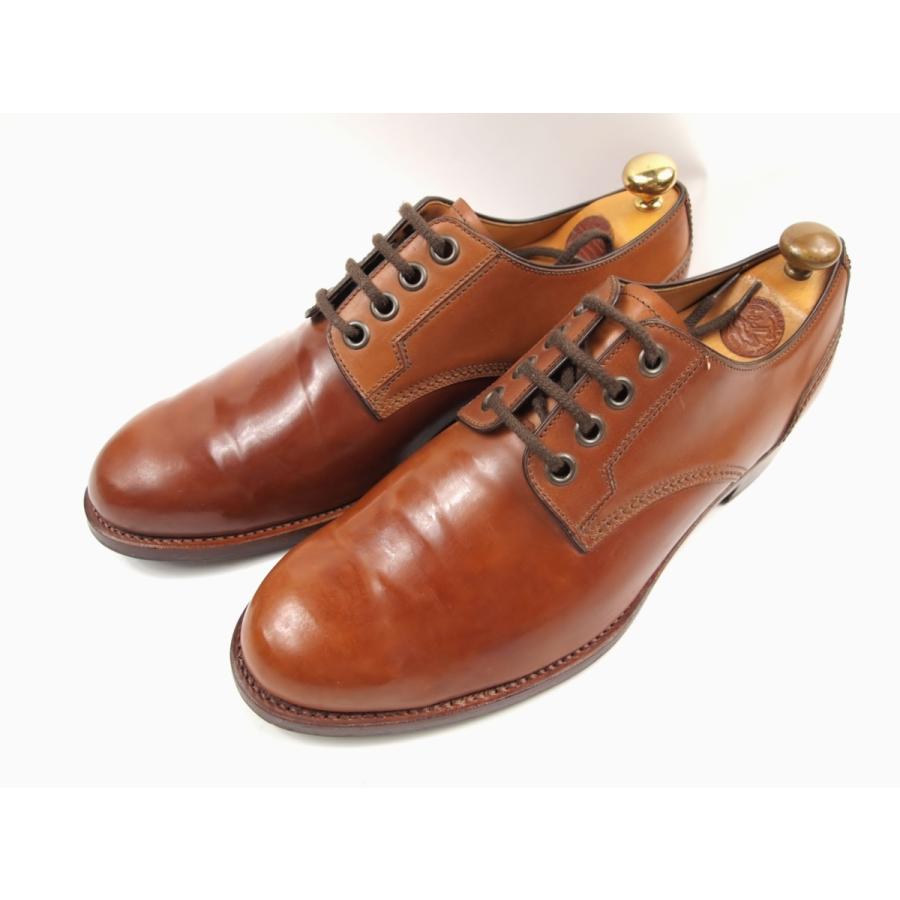 スーパーセール限定 636 美品 ショセ Chausser ウイスキーコードバン ナチュラルコードバン サイズ26 5cm 日本総代理店 Ebminmobiliariard Com