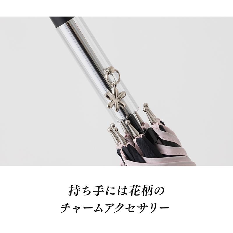 日傘 レディース 晴雨兼用傘 遮光率 99.9% 遮熱 かわいい オシャレ 花柄 桜柄 UVカット アクセサリー 撥水 大きめ 60cm ジャンプ傘 日焼け対策 紫外線 | ブランド登録なし | 06