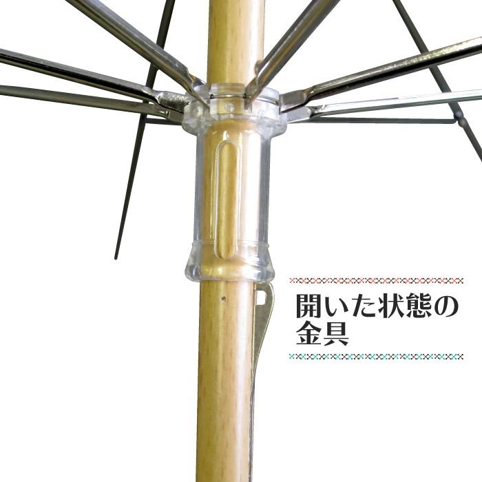 日傘  ギフト キット 3組セット 手芸用品 竹手元 オリジナル傘を作れる 手作り50ｃｍサイズ｜okamoto-kasa｜04