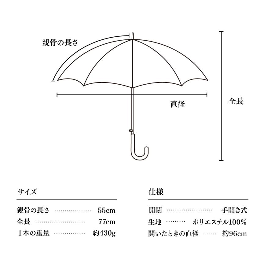 日傘 完全遮光 遮光率 100% 晴雨兼用 国産 日本製 Made in Japan 長傘 花柄 16本骨 UVカット 丈夫 バラ 母の日 誕生日 ギフト プレゼント 送料無料 | ブランド登録なし | 07
