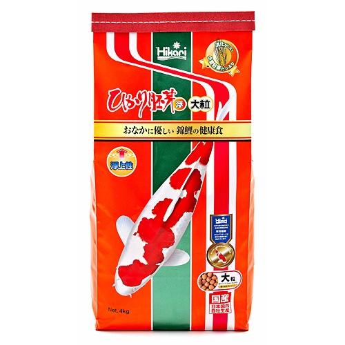 鯉のエサ ひかり胚芽l 浮上性 4kg 4個入 送料別 超爆安