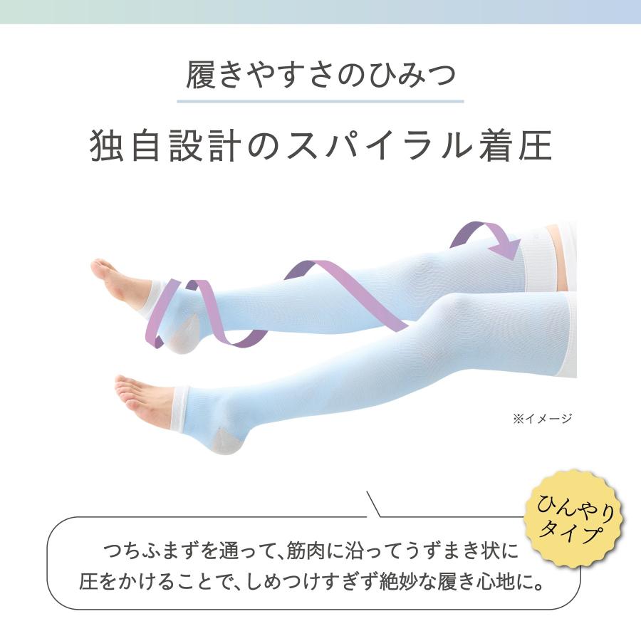 靴下サプリ 靴下の岡本公式 ひんやり寝ながらうずまいて血行を促す