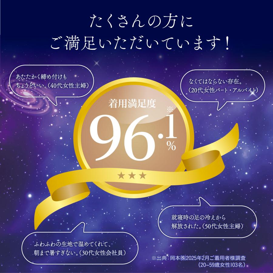 靴下サプリ 靴下の岡本公式 おやすみスイッチ メンズ まるでこたつ