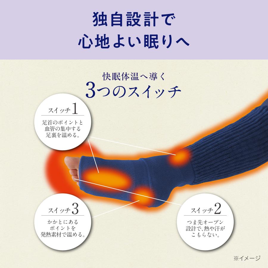靴下サプリ 靴下の岡本公式 おやすみスイッチ メンズ まるでこたつ