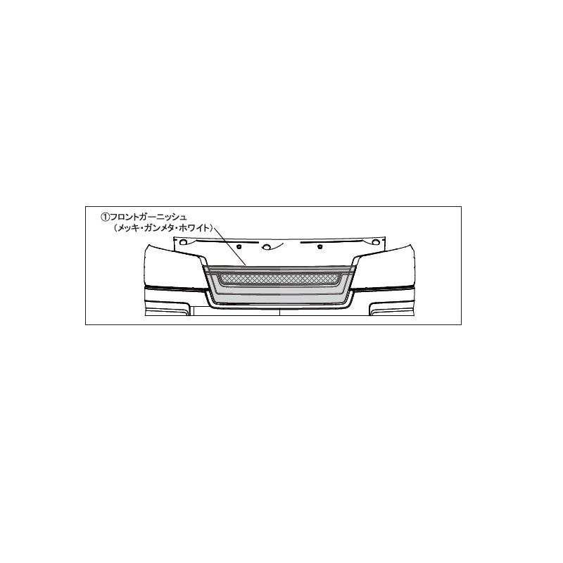 ハイゼット (MT)メッキパック「ダイハツ純正用品」 ハイゼット
