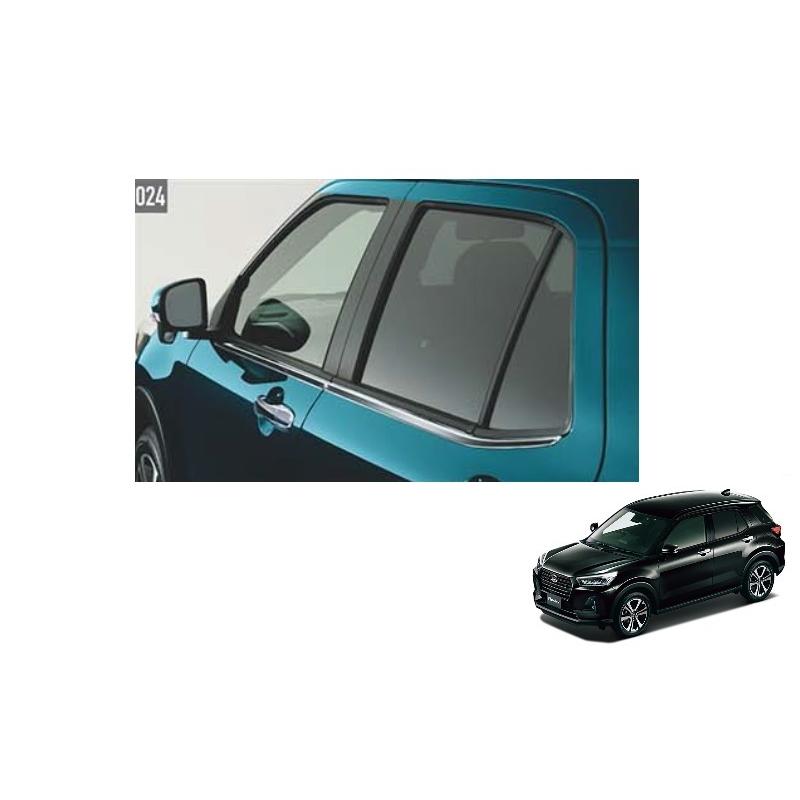 ダイハツ（DAIHATSU） サイドウィンドモール(メッキ調・左右セット