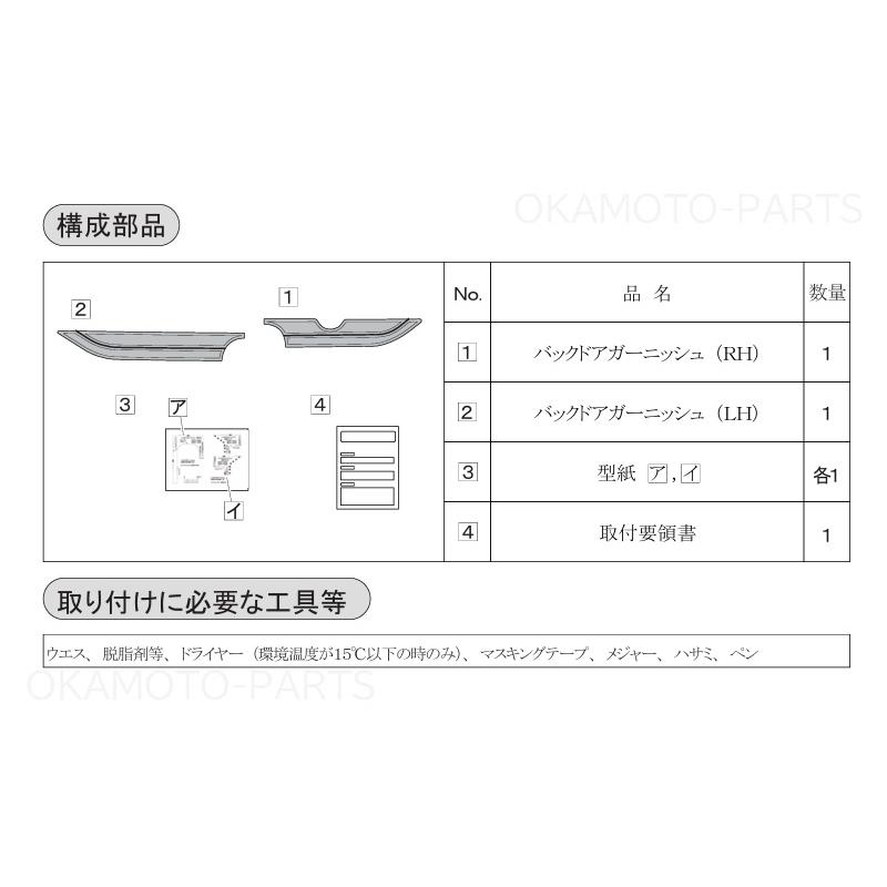 ムーヴ アッパーガーニッシュパック(カッパー)「ダイハツ純正用品