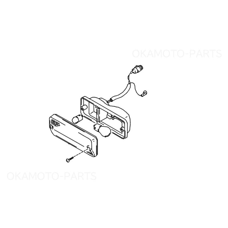 美品❗️フロンクス フロントコンビネーションランプ　右側 アウトレット フロントコンビネーションランプASSY(左右分セット
