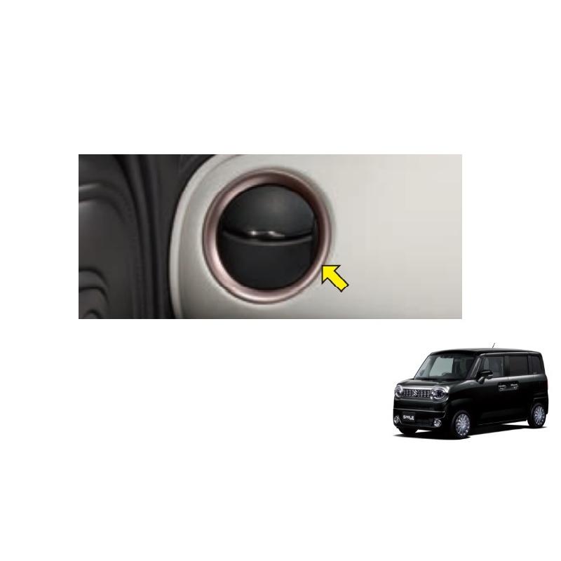 スズキ（SUZUKI） サイドルーバーガーニッシュ カッパーゴールド（左右