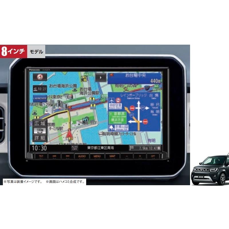 スズキ（SUZUKI） (18T)オーディオ交換ガーニッシュ(8インチ用