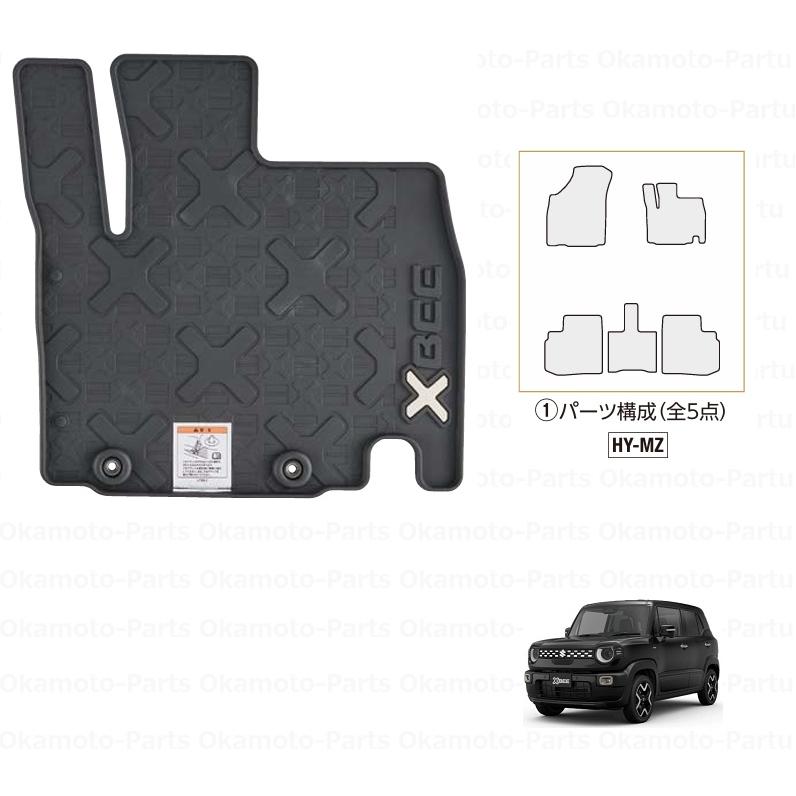クロスビーフロアマット(トレー) クロスビー フロアマット トレー（コンソール有車用）「スズキ純正用品