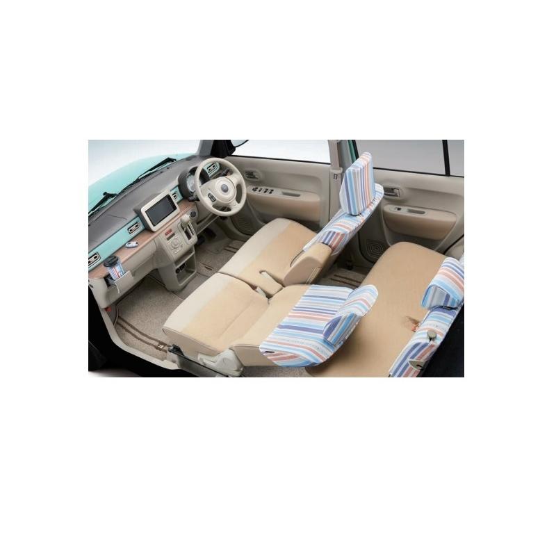 ラパン シートハーフカバー(リゾート) 「スズキ純正用品」ラパン HE33S