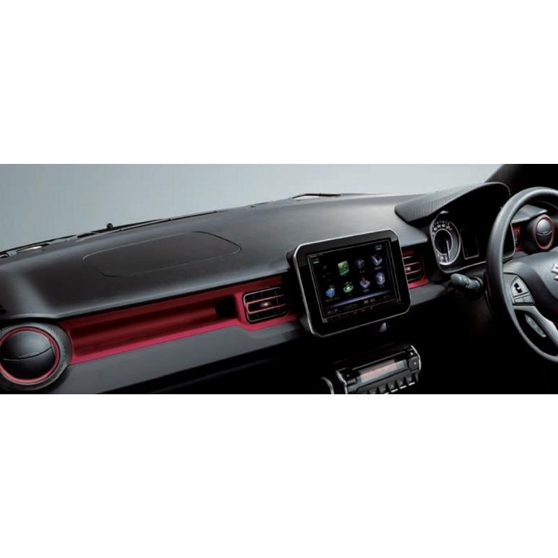 スズキ（SUZUKI） エアコンダクトガーニッシュ(レッド/1台分