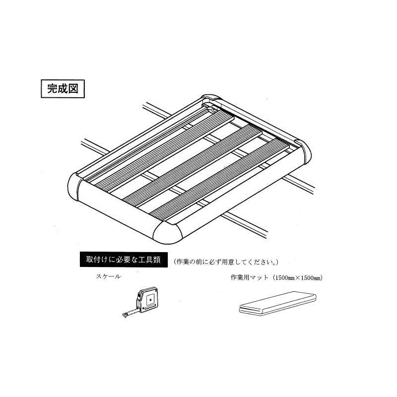 スズキ純正 Terzo ルーフラックアタッチメント タムSuke様専用 ルーフ