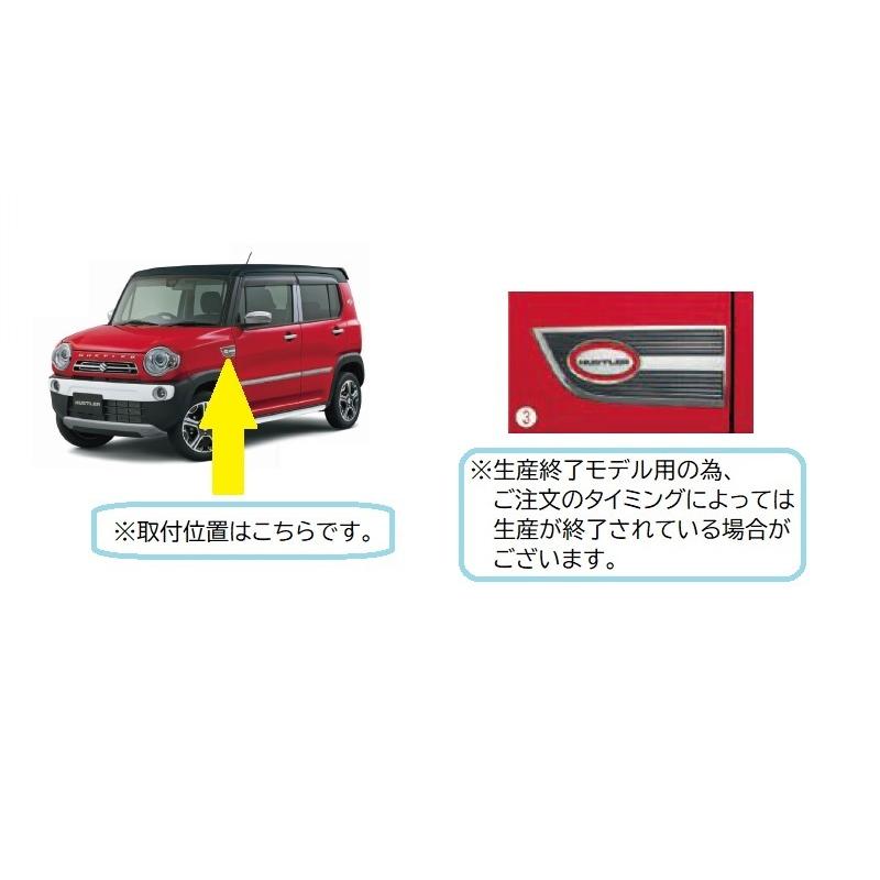 HUSTLER フェンダーガーニッシュ(メタル)左右分セット「スズキ HUSTLER フェンダーガーニッシュ(メタル)左右分セット「スズキ