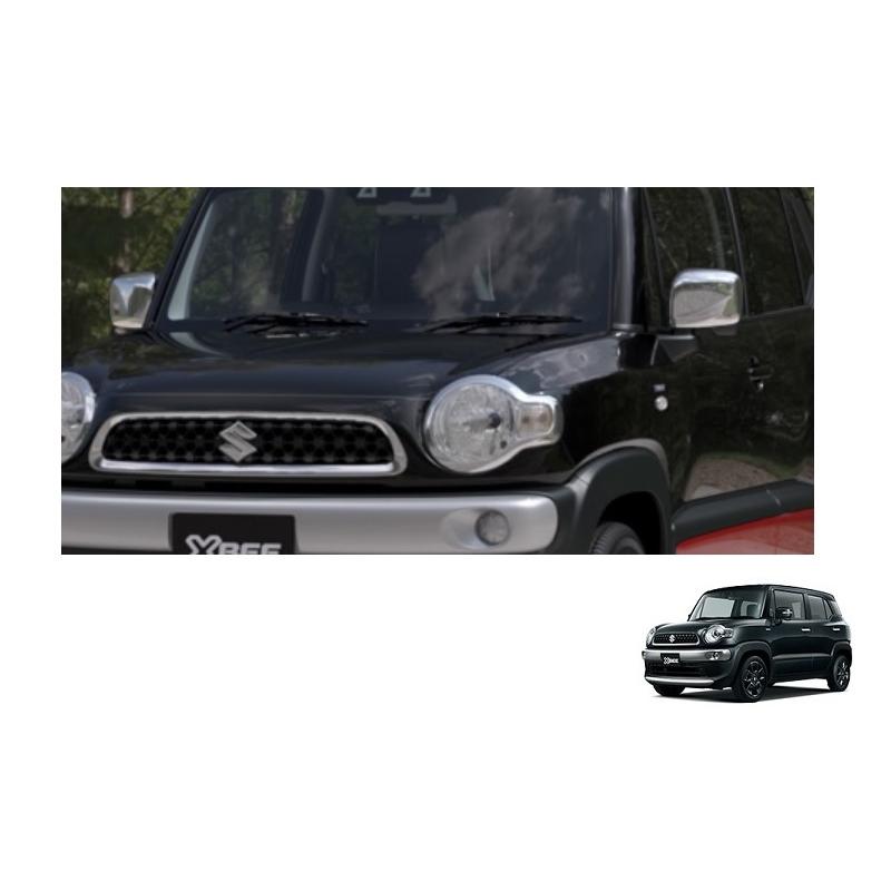 クロスビー ドアミラーカバー(サイドターンランプ無し車用)「スズキ