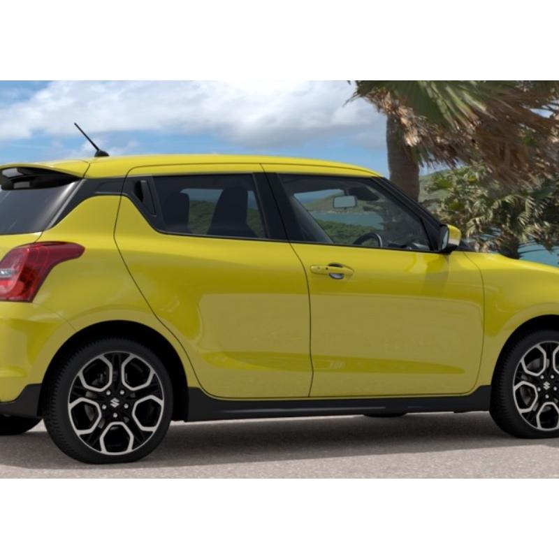 スイフト (T)フロントドアハンドルエスカッション(カーボン調)左右分