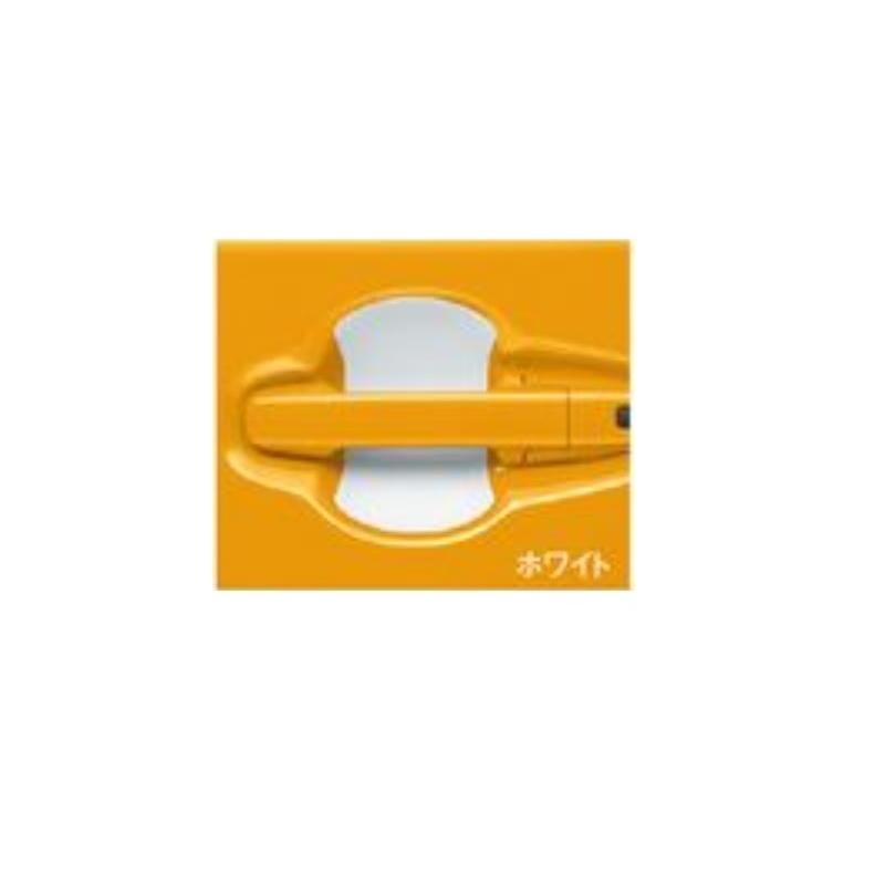スズキ（SUZUKI） ((T)ドアハンドルプロテクター(ホワイト)1台分(4枚 