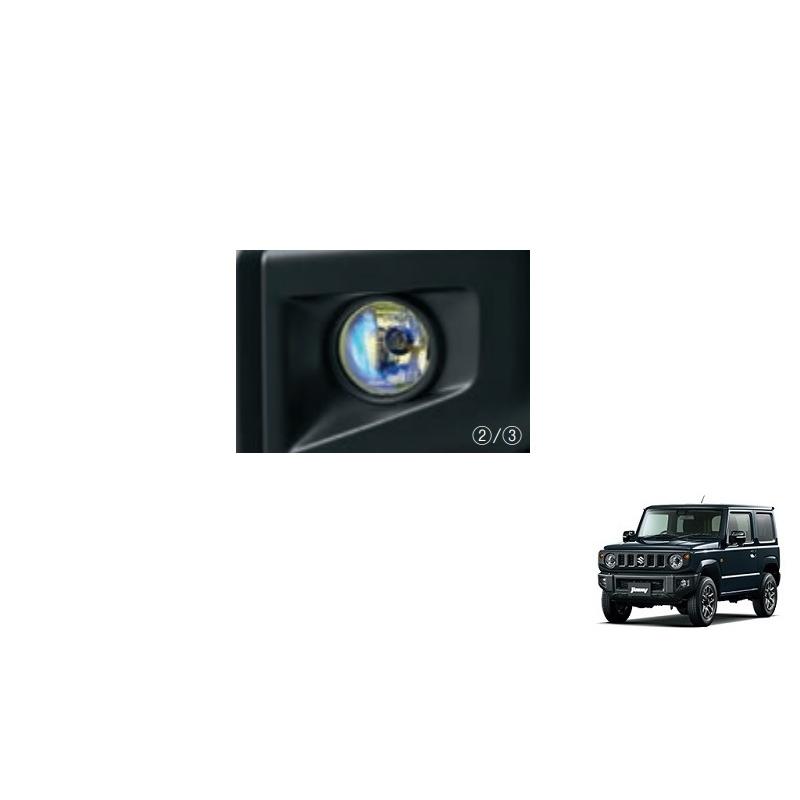 ジムニー (ZT)ハロゲンフォグランプ(IPF)(XG用/イエロー ジムニー (ZT)ハロゲンフォグランプ(IPF)(XG用/イエロー