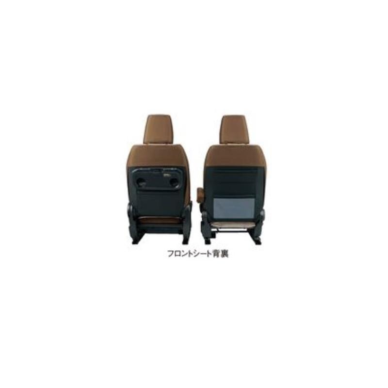 ハスラー シートカバー（ベージュ/ブラウン）「スズキ純正用品