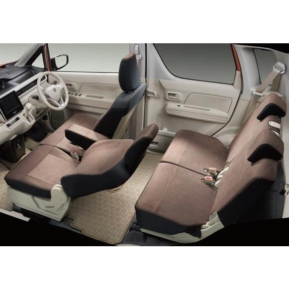 シートカバー FA/5MT車用(ブラウン)「スズキ純正用品」ワゴンR