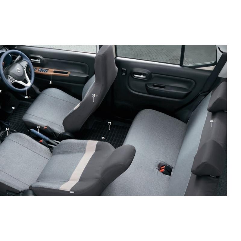 シートカバー（運転席シートリフター無車用）「スズキ純正用品