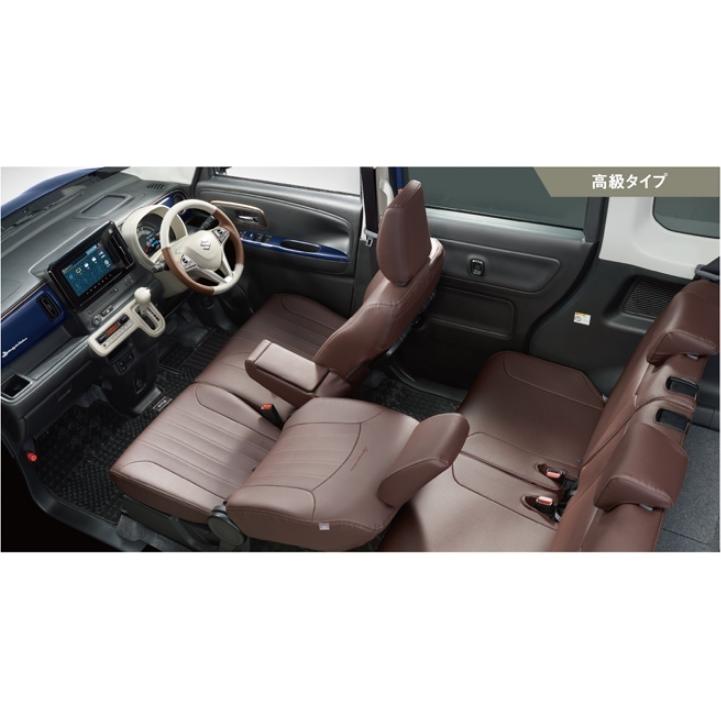 スズキ（SUZUKI） 革調シートカバー HYBRID S用 「スズキ純正
