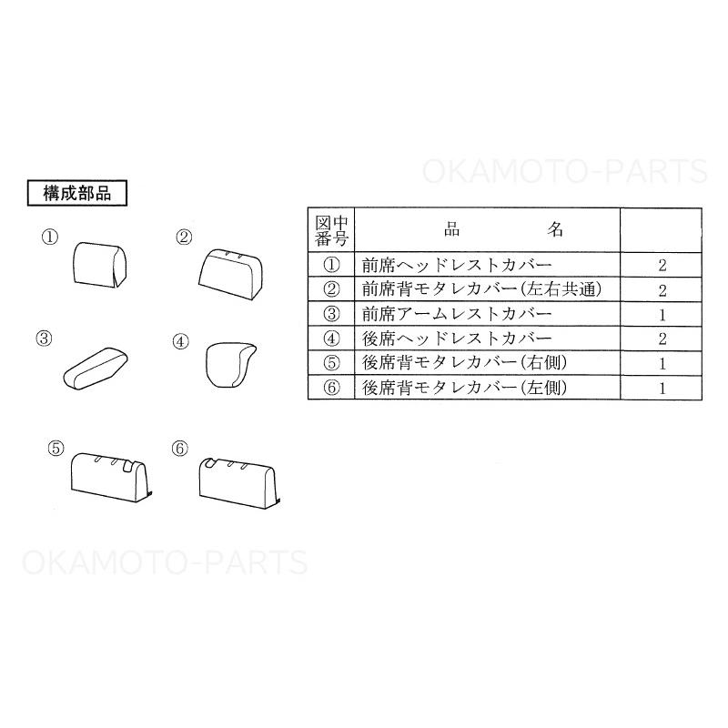 ワゴンR ((198T)レースハーフカバー(前席アームレスト付き車用)1台分