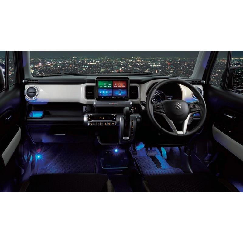 クロスビー フロアイルミネーション(ブルーLED)「スズキ純正用品