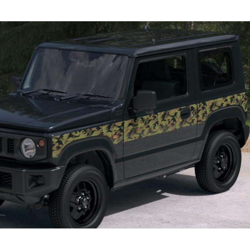 ジムニー サイドデカール(カモフラージュ)「スズキ純正部品 ジムニー サイドデカール(カモフラージュ)「スズキ純正部品