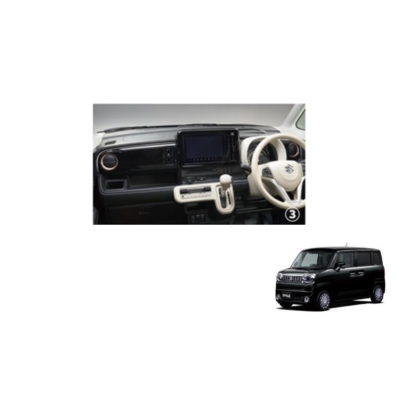 スズキ（SUZUKI） インパネカラーパネル ブラック 「スズキ純正用品