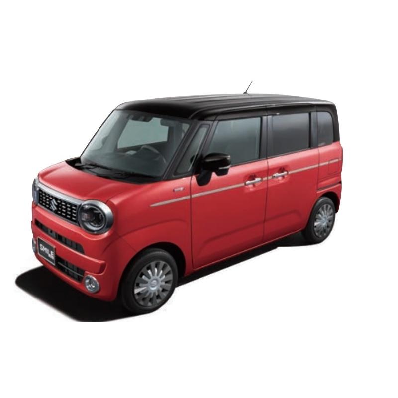 スズキ（SUZUKI） サイドドアガーニッシュ（シルバーメッキ調