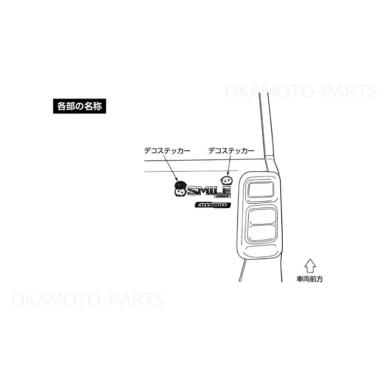 スズキ（SUZUKI） (T))デコステッカー(ちまいる)「スズキ純正用品