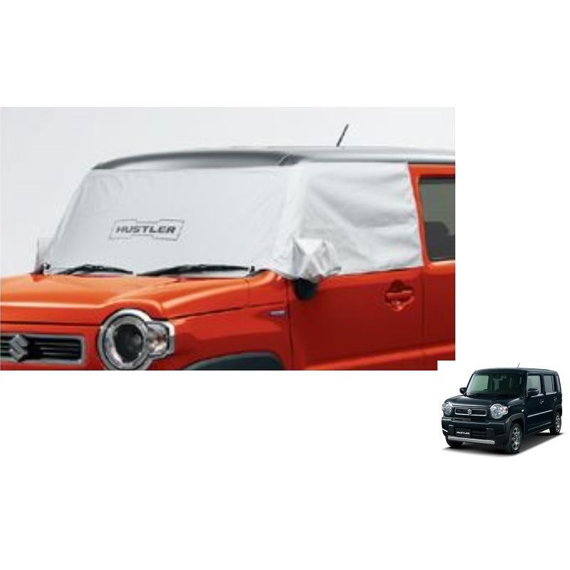 ハスラー フロントマスク「スズキ純正用品」ハスラー MR52S/MR92S