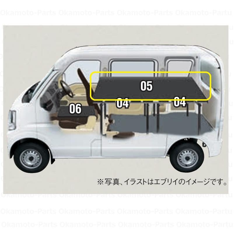 エブリイワゴン ベッドマット（1枚）「スズキ純正用品」エブリィワゴン